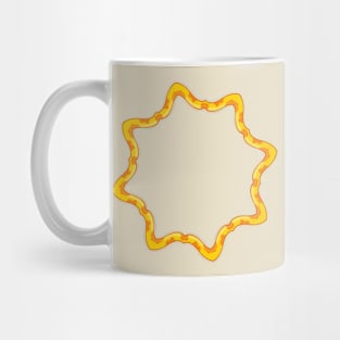 Cute Yellow Circle Mug